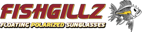 fishing gillz floating polarized sunglasses logo - sea tow savings club participant