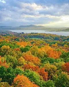 hudson valley peak fall foilage