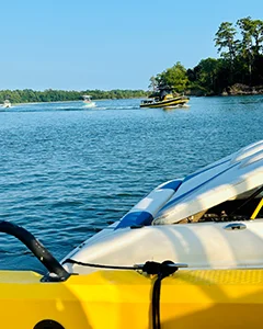 sea tow myrtle beach boat on the water