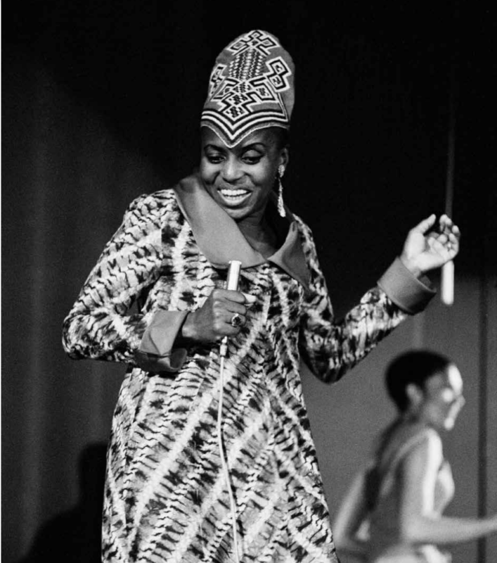 South African singer Miriam Makeba, Atlas Theater, Algiers, July 1969. © Guy Le Querrec/Magnum Photos. Photo: Guy Le Querrec