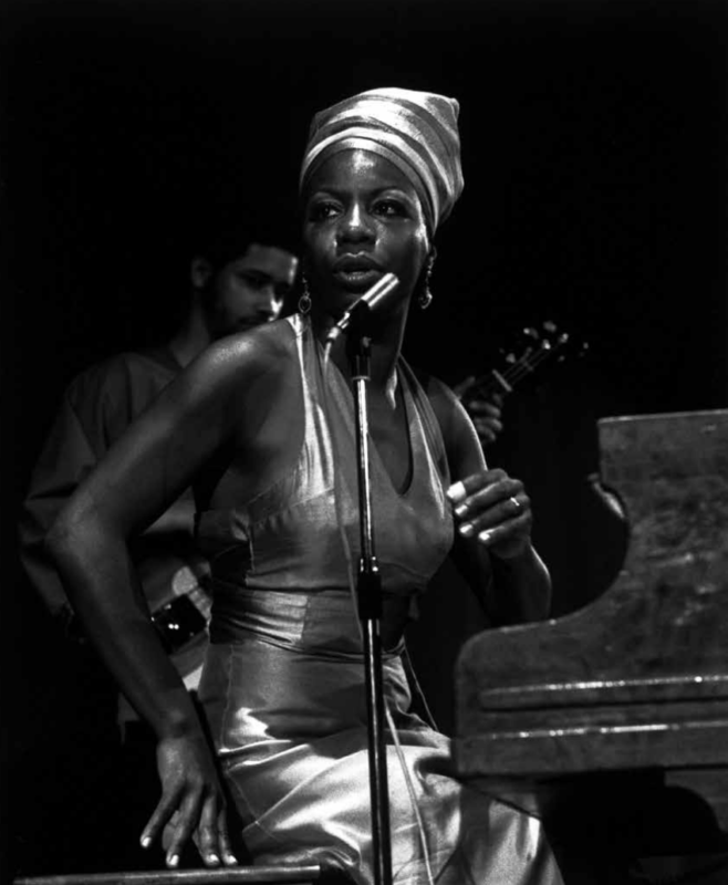 Nina Simone, Atlas Theater, July 30, 1969. © Guy Le Querrec/Magnum Photos. Photo: Guy Le Querrec