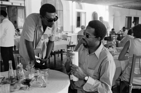 Stokely Carmichael and Eldridge Cleaver, Hotel St. George, Algiers, July 1969. © Guy Le Querrec/Magnum Photos. Photo: Guy Le Querrec